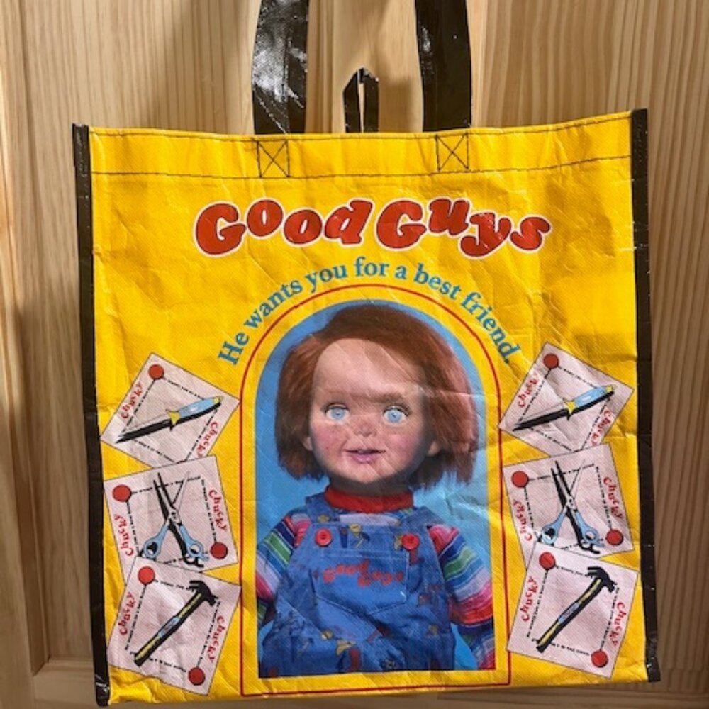 "Good Guys" Chucky tote bag‎ from the Child's Play horror movie CHUCKY